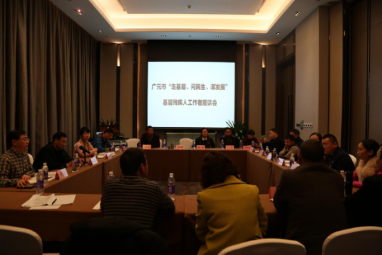 杨志远听取基层残疾人工作者意见建议