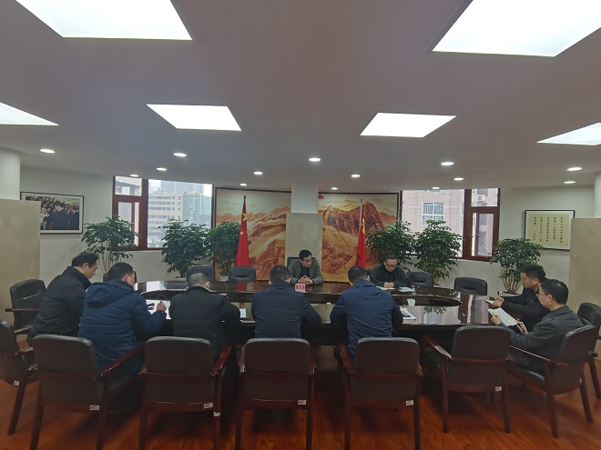 图：谈心谈话会现场