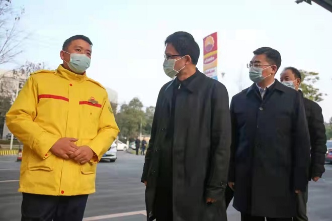省残联党组书记、理事长杨志远赴基层开展春节前走访慰问活动（图二）