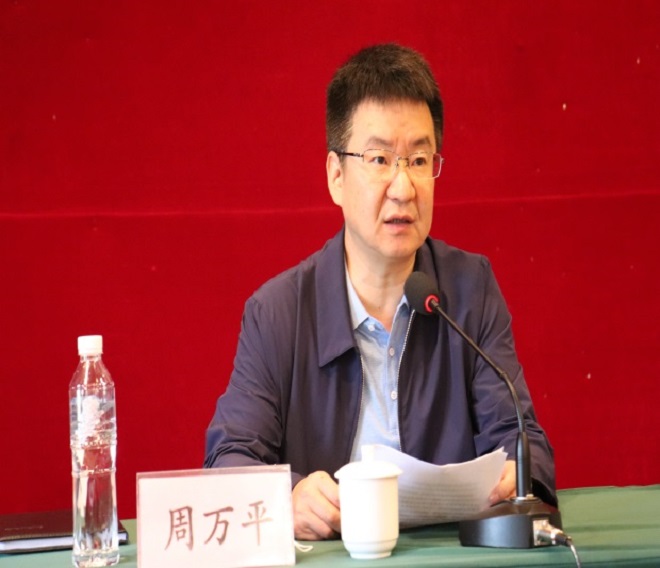 市政府残工委副主任、市残联党组书记周万平讲话