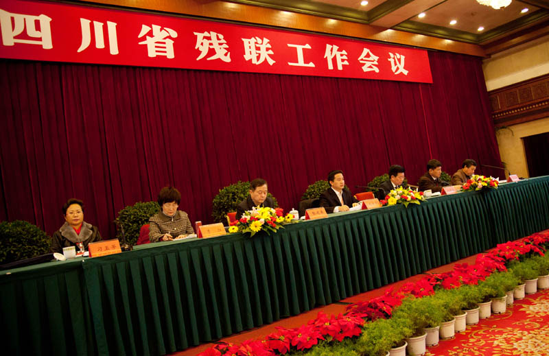2011年四川省残联工作会议